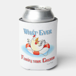 Whatever Floats Your Chicken 2 Can Cooler