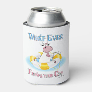Whatever Floats Your Cow 2 Can Cooler