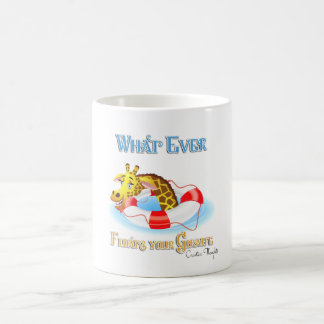 Whatever Floats Your Giraffe 2 Coffee Mug