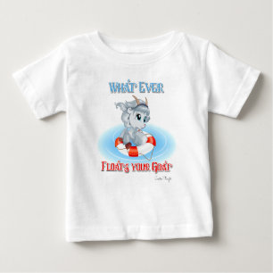 Whatever Floats Your Goat Baby T-Shirt