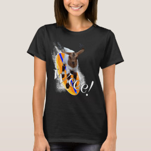 Whatever Floats Your Goat Cute Baby Surfer Goat T-Shirt