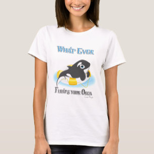 Whatever Floats Your Orca Whale T-Shirt