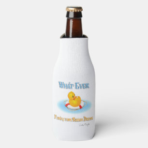 Whatever Floats Your Rubber Duckie Bottle Cooler