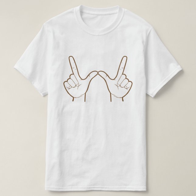 Whatever! (Hand Sign) 90s Pop Culture Graphic T-Shirt (Design Front)