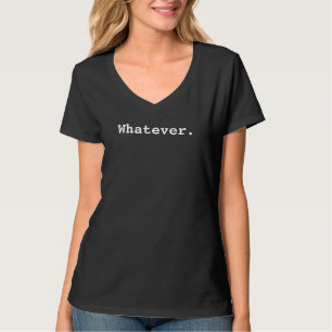 Whatever Hanes Nano V-Neck T-Shirt