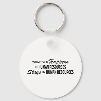 Whatever Happens - Human Resources Key Ring