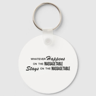 Whatever Happens - Massage Table Key Ring
