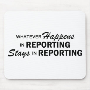 Whatever Happens - Reporting Mouse Pad