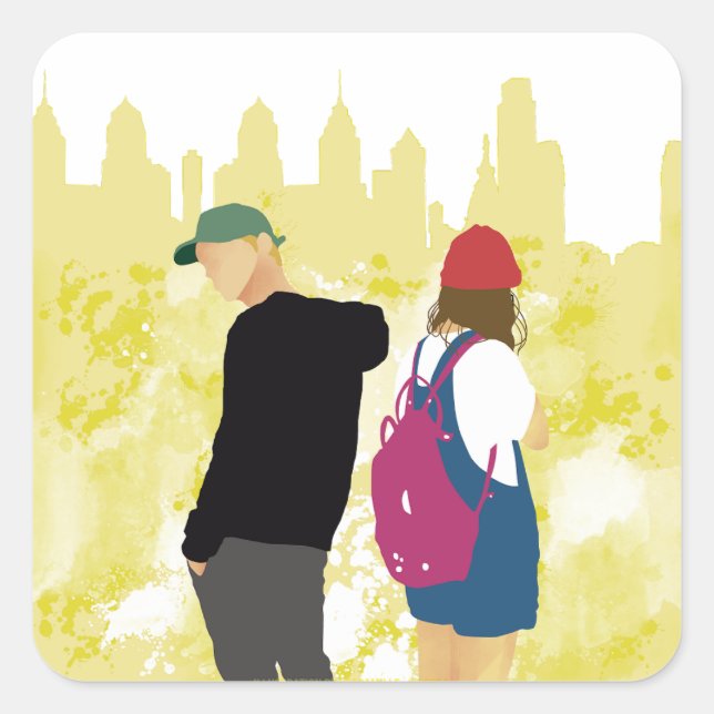 Whatever It Takes - AC Square Sticker (Front)