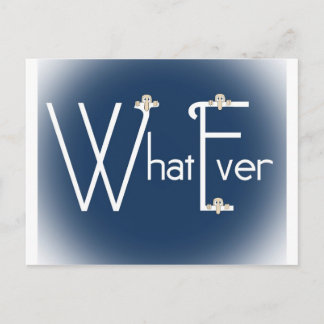 Whatever-Kilroy Postcard