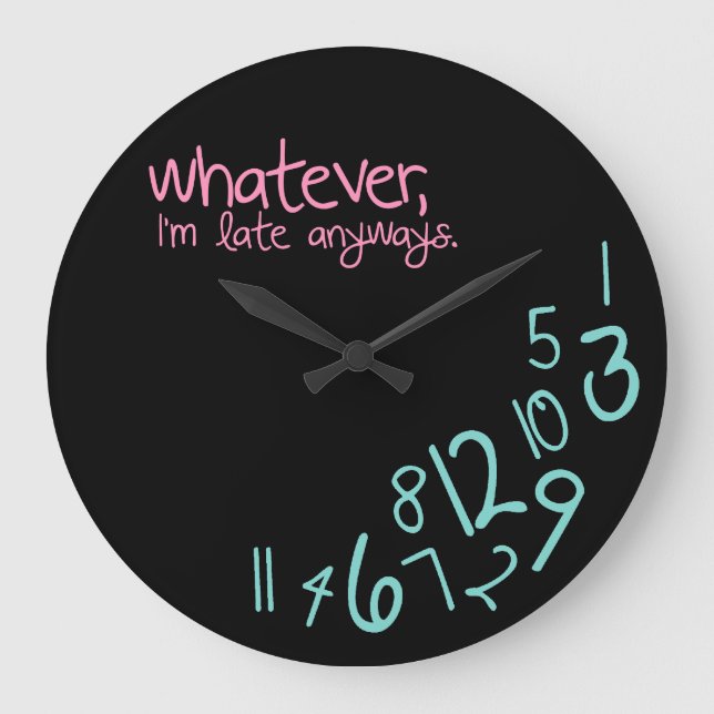 whatever large clock (Front)