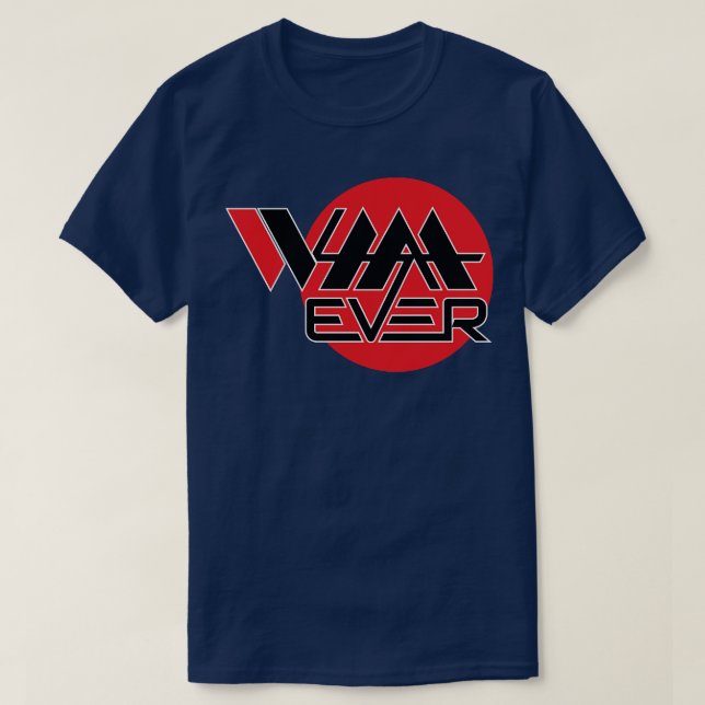 WHATEVER RAVE STYLE JAPAN VIBES T-Shirt (Design Front)