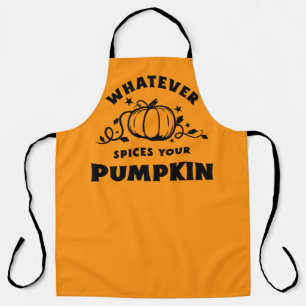 Whatever Spices Your Pumpkin – Fall Kitchen Apron