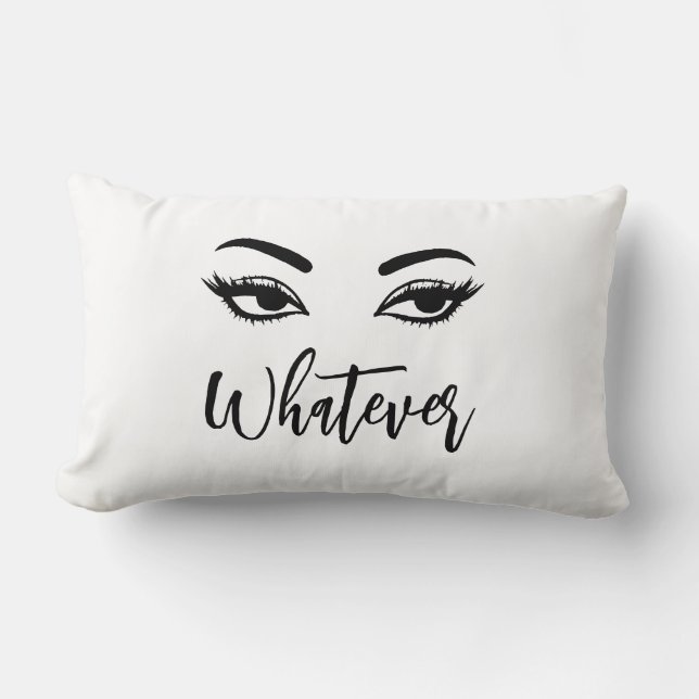 Whatever Stylish Attitude Lumbar Cushion (Front)