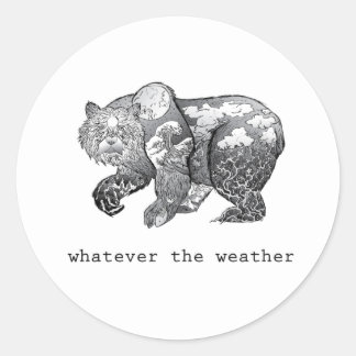 whatever the weather sticker