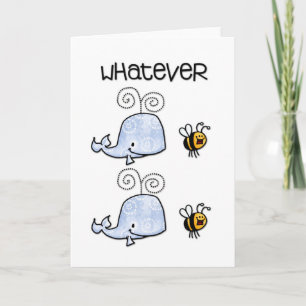 Whatever will be will be card