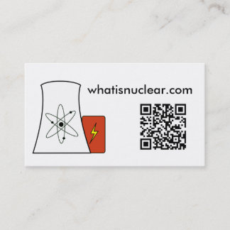 Whatisnuclear.com business cards