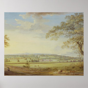 Whatman Turkey Mill in Kent, 1794 (gouache, bodyco Poster