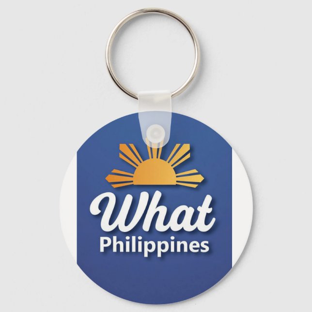WhatPhilipines Logo Keychain (Front)