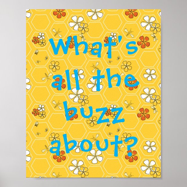 What's all the buzz about? poster (Front)