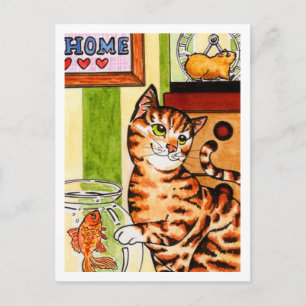 What's for dinner... postcard