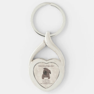 What's in a Pugaccino-Cute Dog-Pug- Key Ring