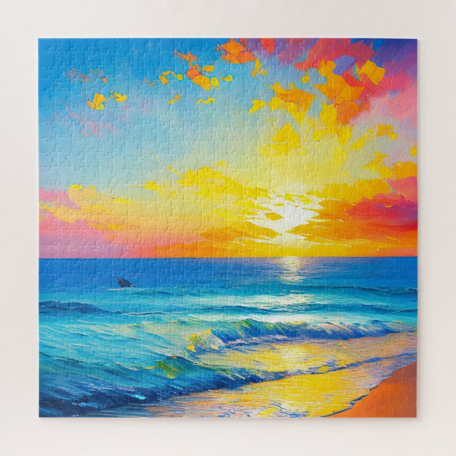 "What's in the water”.  Jigsaw Puzzle (Vertical)