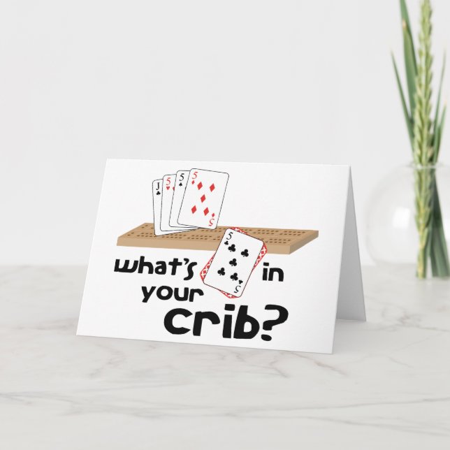 Whats in Your Crib? Card (Front)