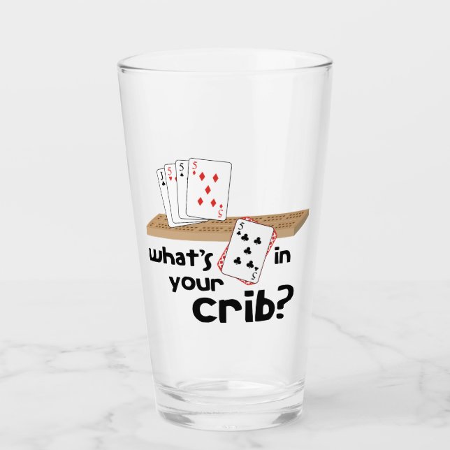 Whats in Your Crib? Glass (Front)