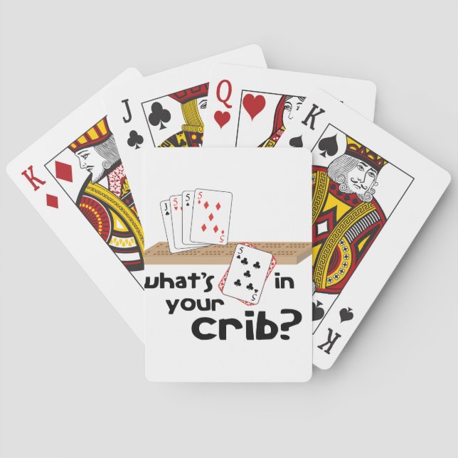 Whats in Your Crib? Playing Cards (Back)