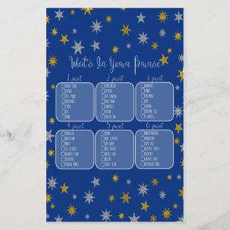 What's in your purse little star baby shower game