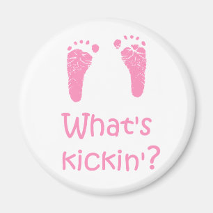 What's Kickin? magnet