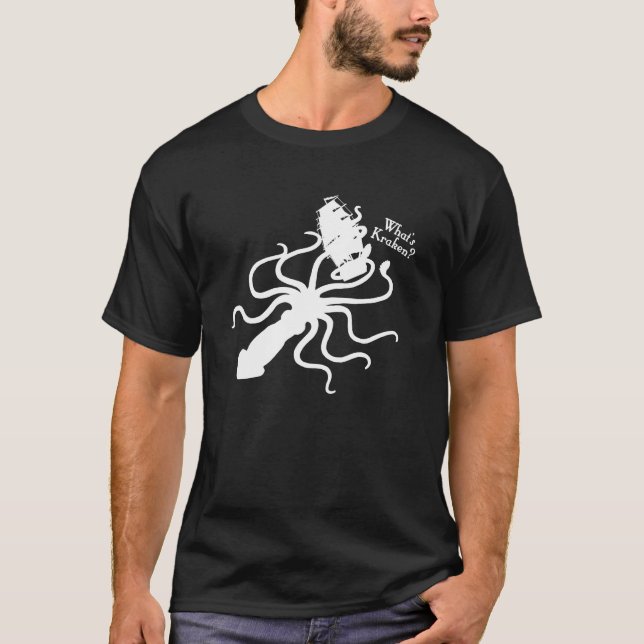 What's Kraken? Dark Tee shirt (Front)