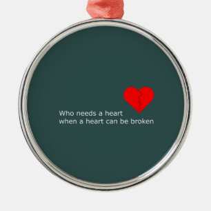 What's love got to do with it metal tree decoration