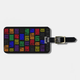 What's My Colour Luggage Tag