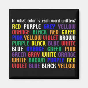 What's My Colour Magnet