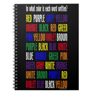 What's My Colour Notebook