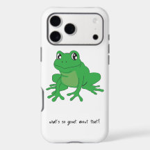 What's so great about that Frog on an
