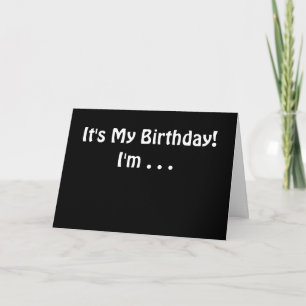 What's That Number Birthday Card