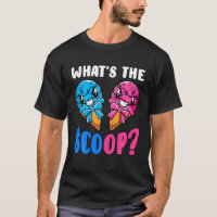 What's The Scoop Gender Reveal Party Ice Cream Pin