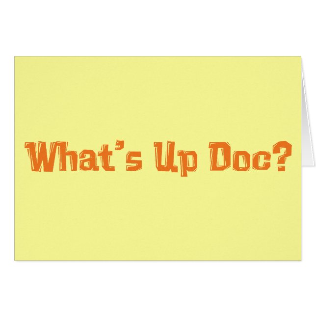 What's Up Doc Gifts (Front Horizontal)
