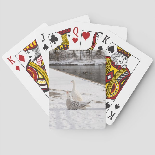 Whats Up Goose Playing Cards (Back)