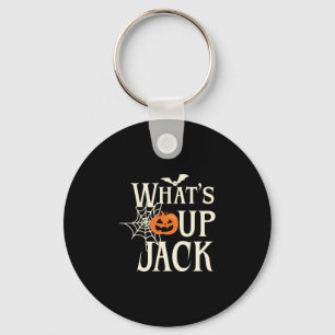What's Up Jack Halloween Key Ring