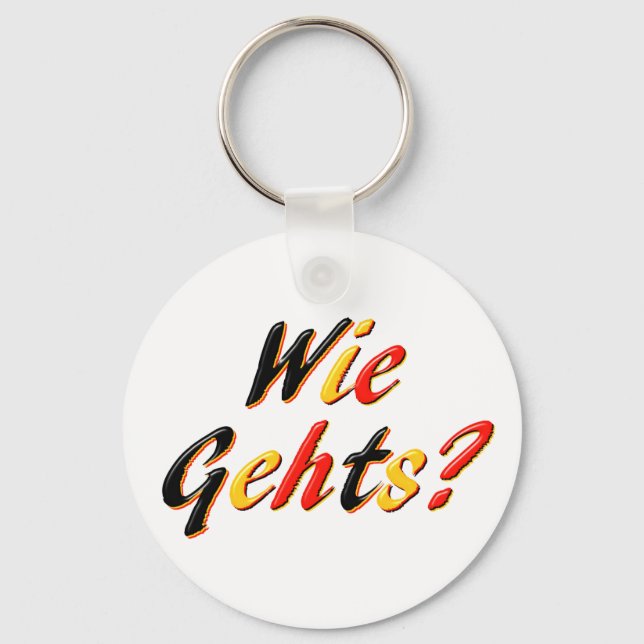 What's Up Key Ring (Front)