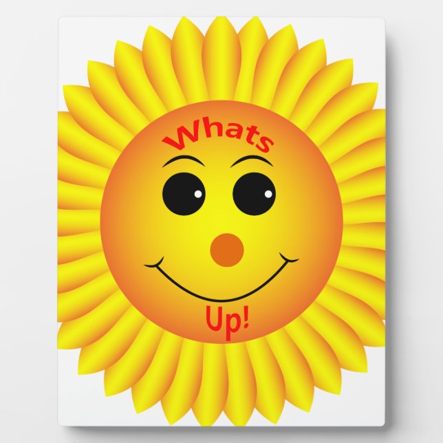 Whats Up ! Plaque (Front)