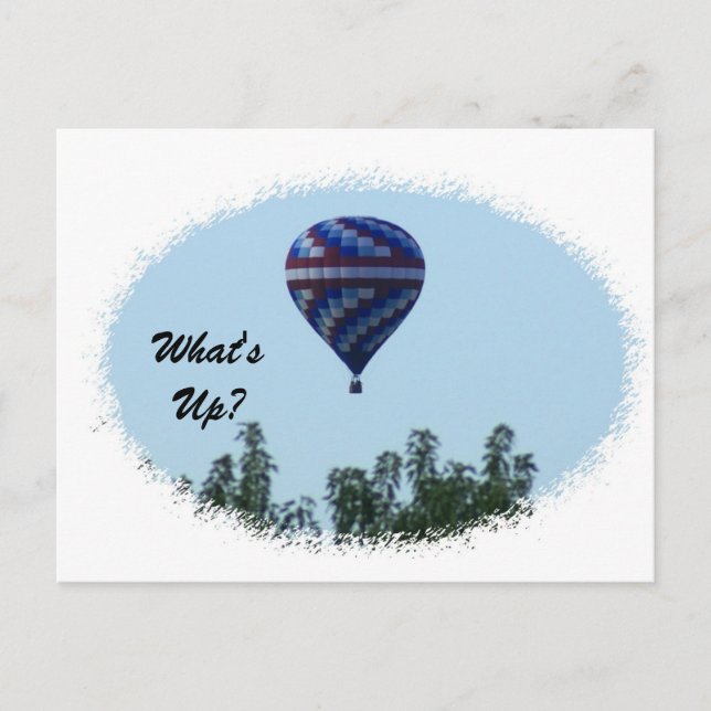 What's Up? Postcard (Front)