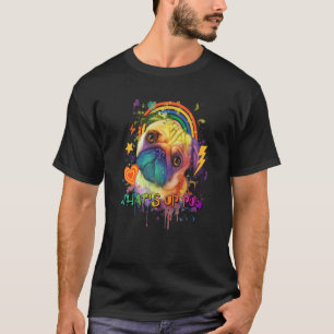 Whats Up Pug Dog Humour Pets Dutch Bulldog 1 T-Shirt