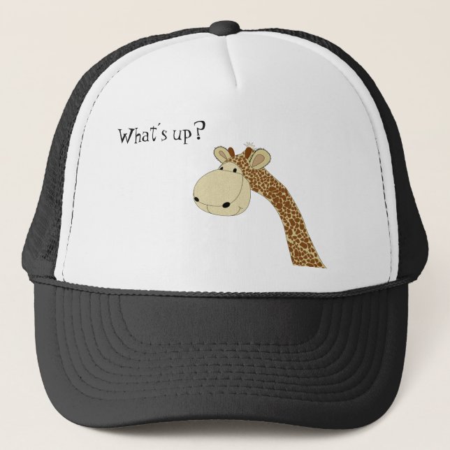 Whats up? trucker hat (Front)