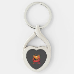 Whats Wrong Life Halloween Black Cats Zombies Grav Key Ring