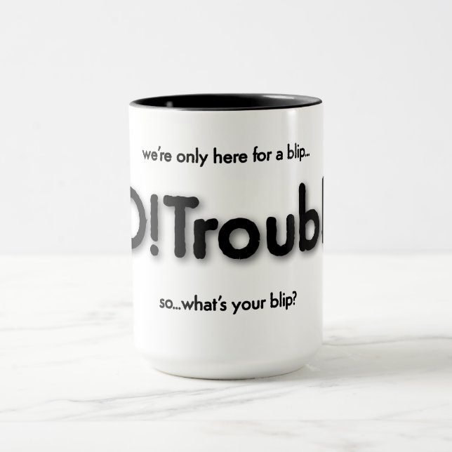 what's your blip? mug (Center)